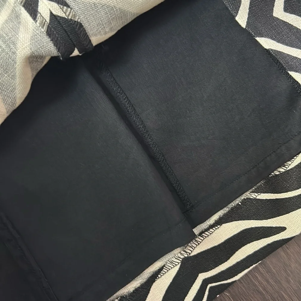 J Crew zebra print linen shift dress 4P - Picture 9 of 9